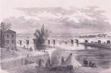 La defensa de París - destrucción del puente Jonville-sur-Marne