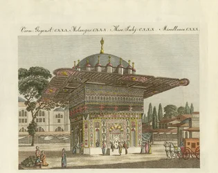 La fuente Top-Hané de Constantinopla