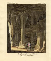 Las cuevas de piedra caliza