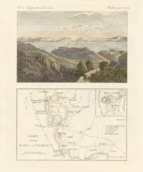 El puerto y la ciudad de Navarino