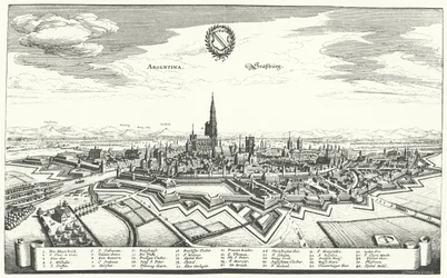 Vista de Estrasburgo (grabado)