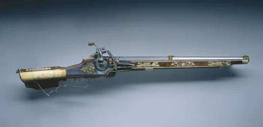 Rifle de Rueda, 1618