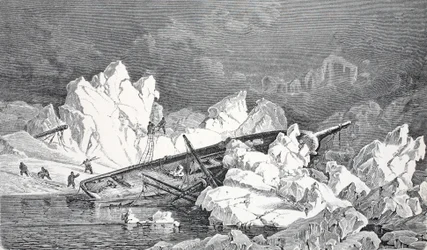 Naufragio del Hansa, pub. Londres 1874