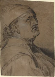 Cabeza de un anciano