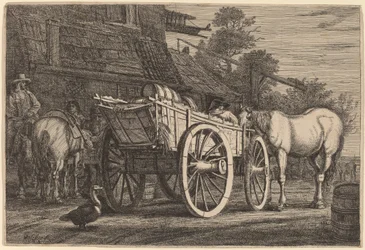 El carro de cuatro ruedas