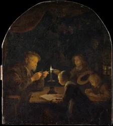 Una Escuela Nocturna, ca. 1655-57