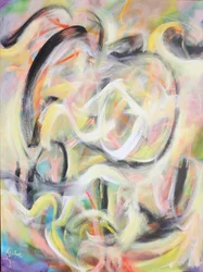 Within, 2022 (acrílico sobre lienzo)