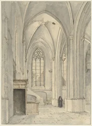 Interior de la iglesia de Rhenen