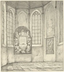 Tumba de Anthony Pieterson en la iglesia de Monster