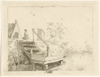 escaleras al agua