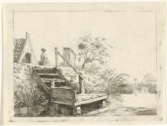 escaleras al agua