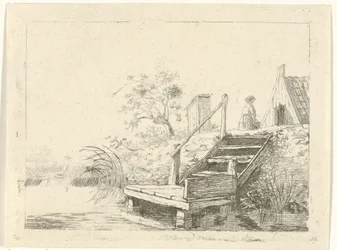 escaleras al agua