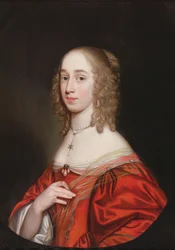 Retrato de una noble, medio cuerpo