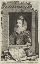 Retrato de Elizabeth Stuart, Reina de Bohemia