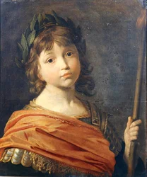 Príncipe Rupert (1619-82) cuando era niño como Marte
