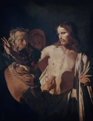 La Incredulidad de Santo Tomás, c.1620 (óleo sobre lienzo)