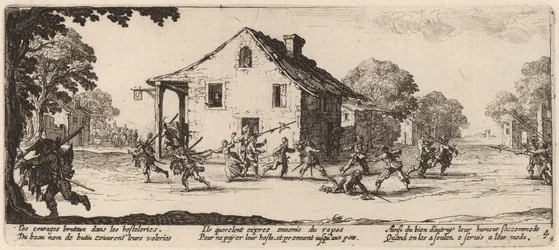Escena de saqueo