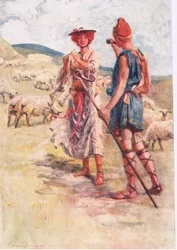 Calidore y Pastonella, Cuentos de la Reina de las Hadas publicados por George Harrap and Company