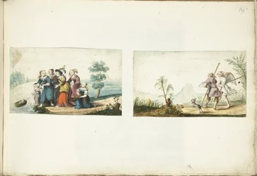 Moisés y Tobías y el Ángel