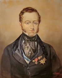 Portrait of Llamado Jose Maria Queipo del Llano Ruiz de Saravia (1768-1843) Conde de Toreno