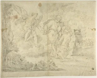 El sacrificio de Isaac por Abraham
