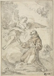 Aparición de un ángel a Santo Domingo