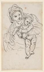 Madonna y la niña
