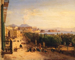 Riviera de Chiaia en Nápoles