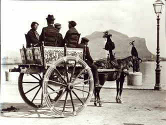 Carro siciliano, de La vida en Palermo