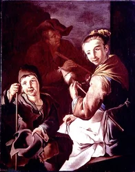 La hilandera