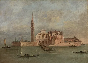 Capriccio de una isla en la laguna veneciana