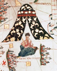 El rey de los tártaros (Miniatura, c.1563)