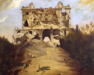 La casa de los cuatro vientos, c.1849 (óleo sobre lienzo)