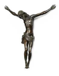 Figura de Cristo crucificado, moldeada a partir de un modelo de Giambologna, atribuida a Antonio Susini y taller, c.1580-1600