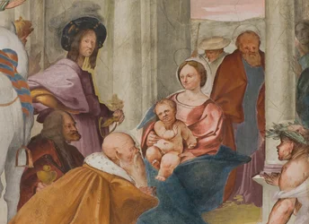 Nave Central, Quinta Tramo Norte, Adoración de los Magos