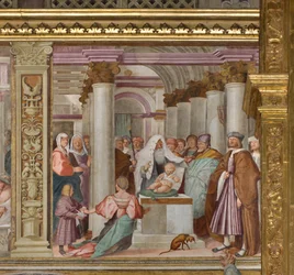 Nave central, Quinto tramo norte, Presentación en el Templo, Gian Francesco Bembo