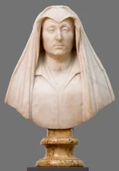 Busto de Camilla Barbadori. Madre del Papa Urbano VIII Barberini