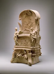 Silla de San Pedro, 1658 (terracota)