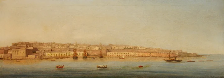 Gran Puerto, La Valeta, 1869