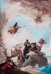 La Apoteosis de Hércules, entre 1760-1762 (óleo sobre lienzo)