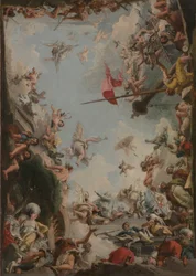 La glorificación de la familia Giustiniani, 1783