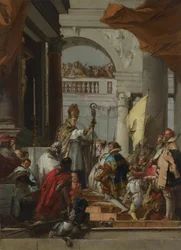 El matrimonio de Federico Barbarroja, c.1753