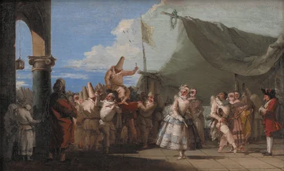 El triunfo de Pulcinella, 1760-1770