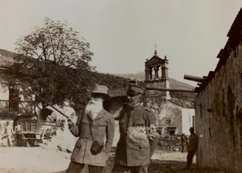 Álbum "Imágenes de la Guerra II": Soldados italianos en Val Chiusone a Podsenica, 09/1917