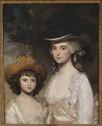 La señora Blades y su hija
