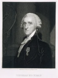 Retrato de Thomas McKean, grabado por Thomas B. Welch