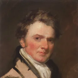 Retrato de caballero, c.1810 (óleo sobre lienzo)