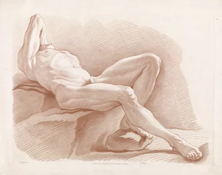 Desnudo masculino reclinado