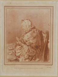 Retrato de Madame Geoffrin 1699-1777, 1770
