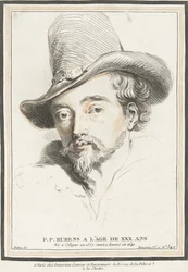 Retrato de Peter Paul Rubens a los 30 años